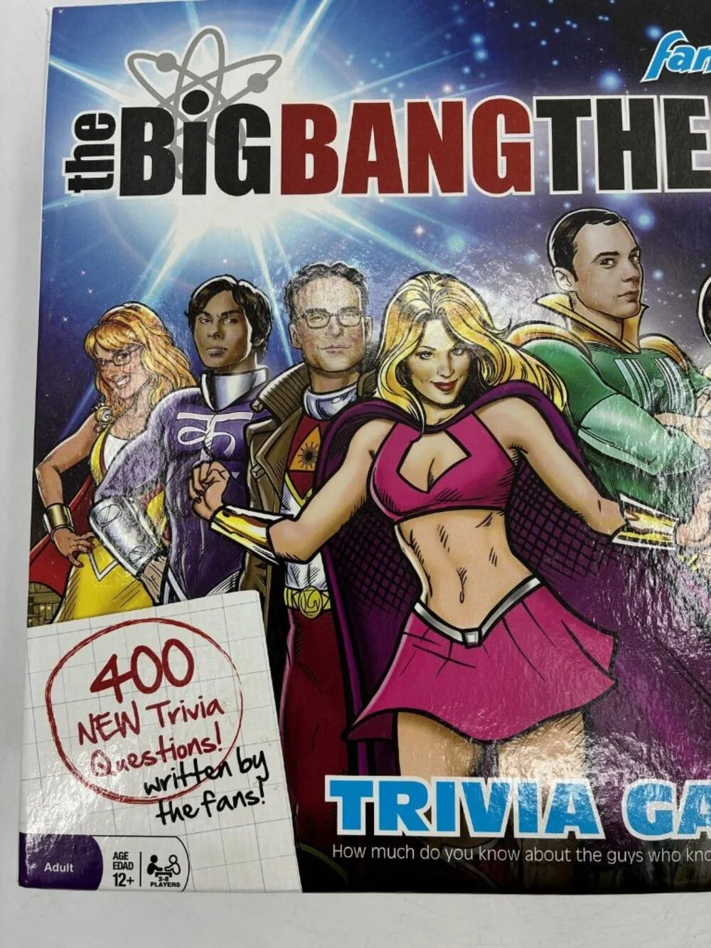 The Big Bang Theory Trivia Game Fan Edition Board Game Cardinal 400